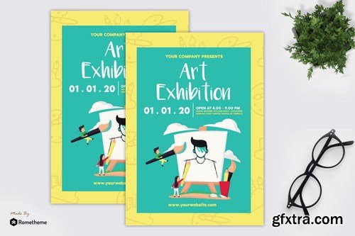 Art Exhibition - Flyer