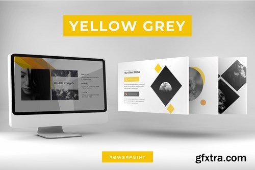 Yelow Grey - Powerpoint Google Slides and Keynote Templates