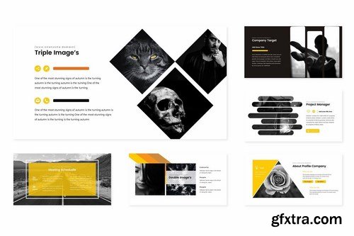 Yelow Grey - Powerpoint Google Slides and Keynote Templates