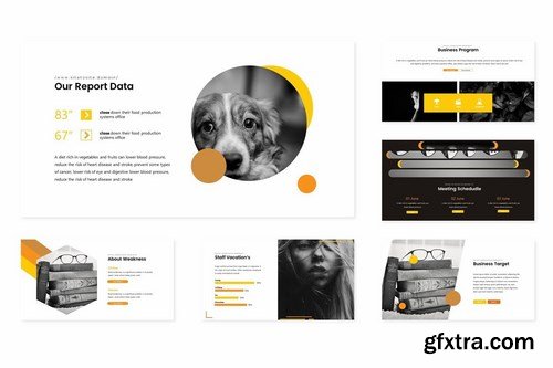 Yelow Grey - Powerpoint Google Slides and Keynote Templates