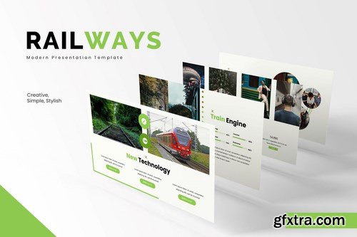 Railalways - Powerpoint Google Slides and Keynote Templates