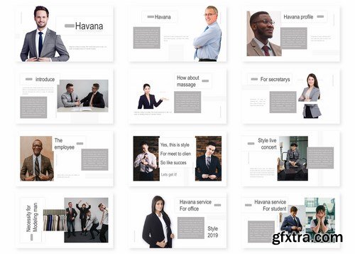 Havana - Powerpoint Google Slides and Keynote Templates