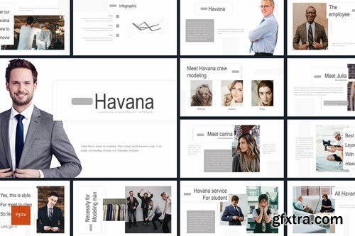 Havana - Powerpoint Google Slides and Keynote Templates