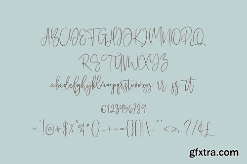 Anistton - Feminine Font