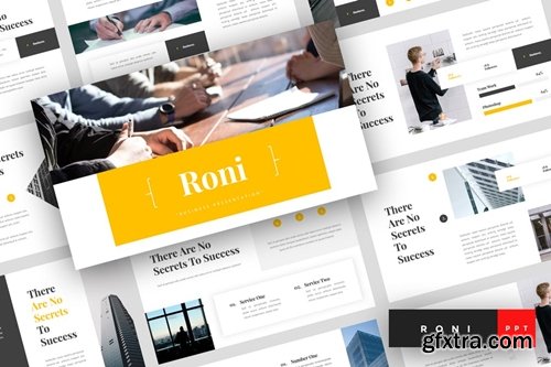 Roni - Business Powerpoint, Keynote and Google Slides Templates