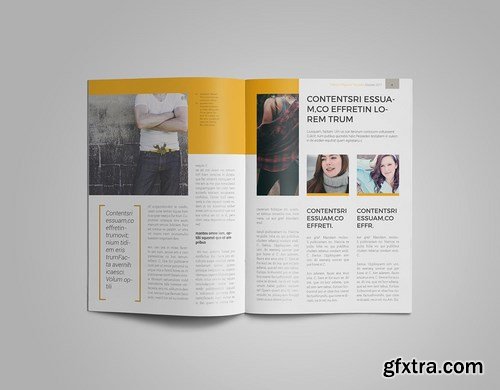 InDesign Magazine Template 2