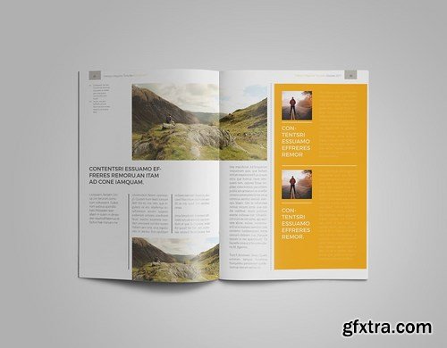 InDesign Magazine Template 2