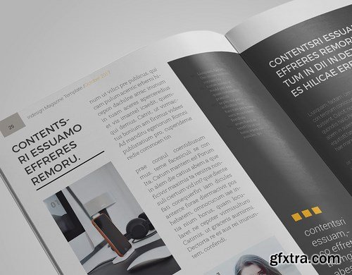 InDesign Magazine Template 2