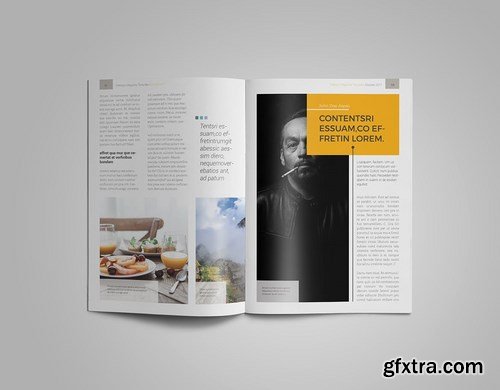 InDesign Magazine Template 2