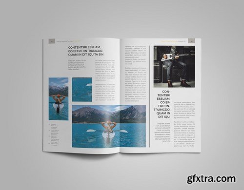 InDesign Magazine Template 2