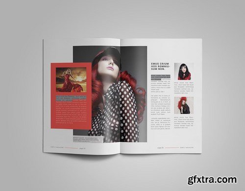 InDesign Magazine Template 3