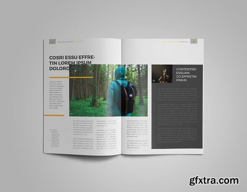 InDesign Magazine Template 2