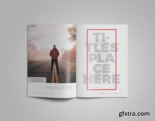 InDesign Magazine Template 3