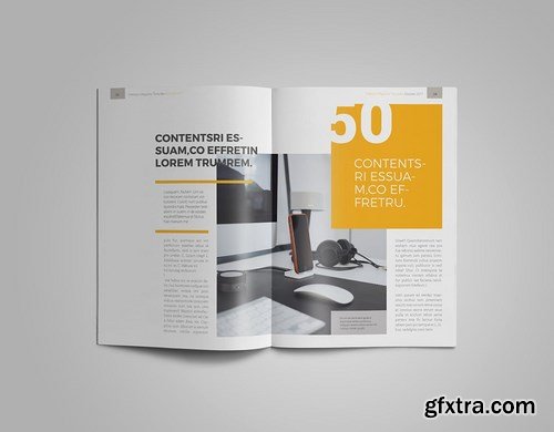 InDesign Magazine Template 2