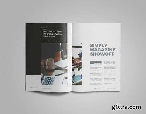 InDesign Magazine Template 3