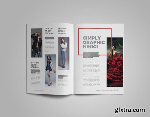 InDesign Magazine Template 3