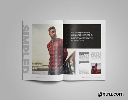 InDesign Magazine Template 3