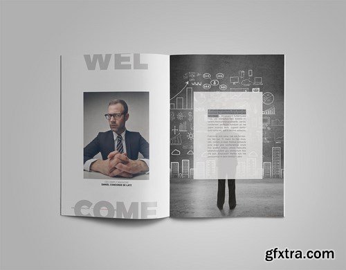 InDesign Magazine Template 3