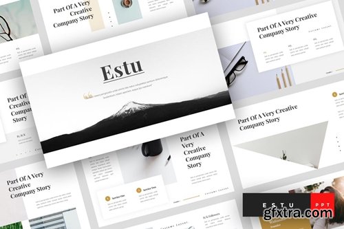 Estu - Clean Powerpoint, Keynote and Google Slides Templates