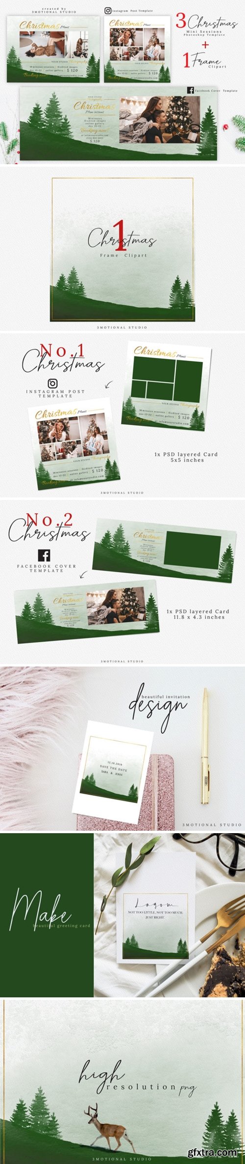 Christmas Mini Session Template 2250710