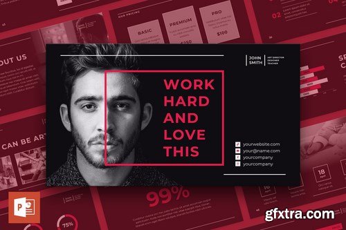 Art Director PowerPoint Presentation Template