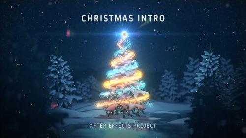 Videohive - Christmas Tree Intro