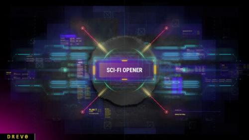 Videohive - Scifi Intro