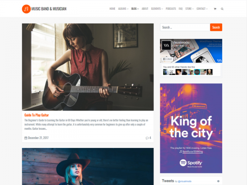 Blog Page - Music WordPress Theme - blog-page-music-wordpress-theme