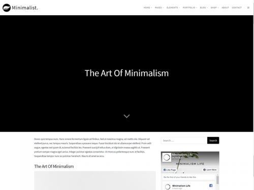 Blog Single Post Page - Minimalist WordPress Theme - blog-single-post-page-minimalist-wordpress-theme