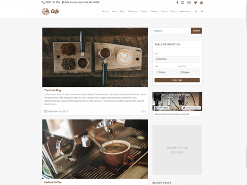 Blog Standard Right Sidebar - Cafe WordPress Theme - blog-standard-right-sidebar-cafe-wordpress-theme