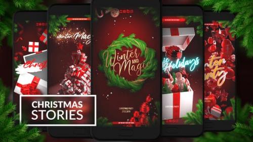 Videohive - Christmas Instagram Stories