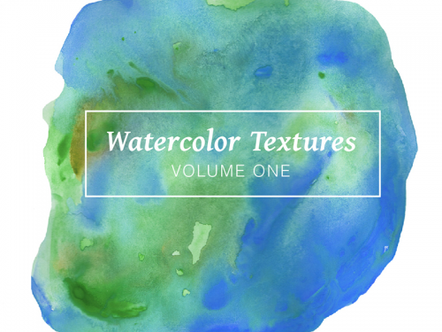 Blue Watercolor Textures - Volume 1 - blue-watercolor-textures-volume-1