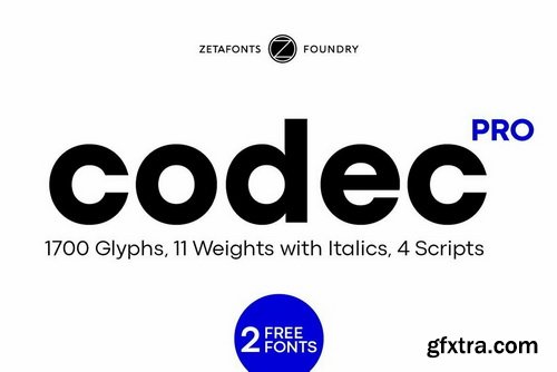 Codec Pro Font Family