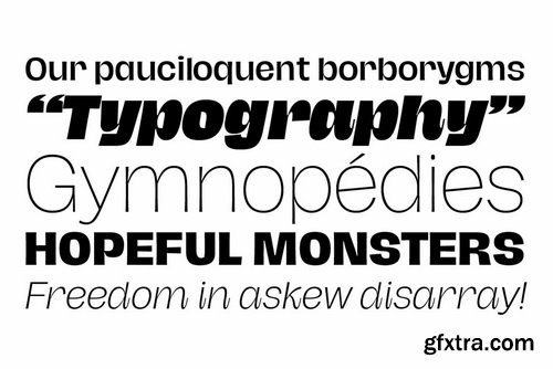 Hagrid Font Family