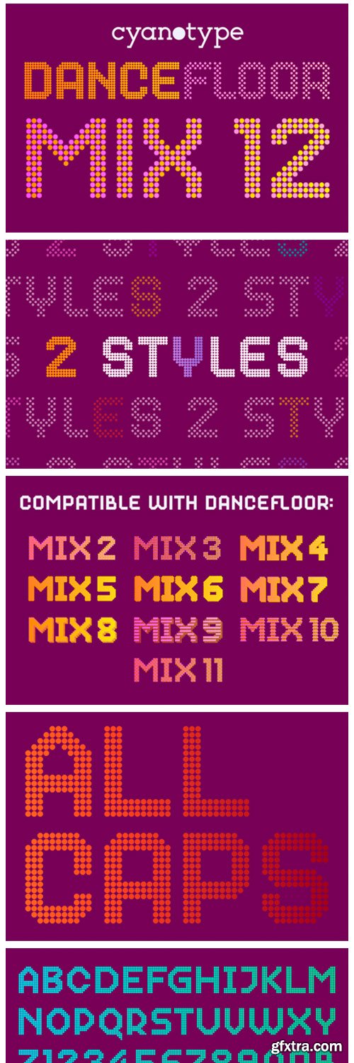 Dance Floor Mix 12 Font