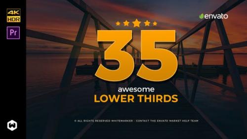 Videohive - Awesome Lower Thirds for Premiere