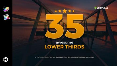 Videohive - Awesome Lower Thirds for FCPX