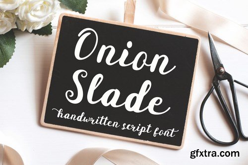 CM - Onion Slade Script 4383720