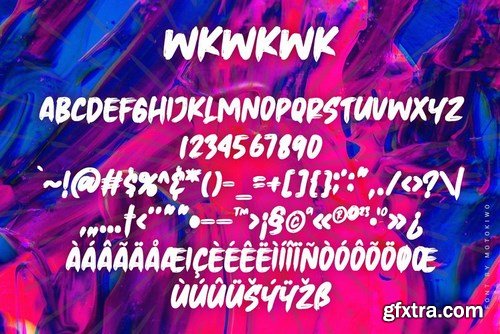 CM - Wkwkwk - Strong Bold Typeface 4384488