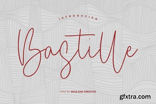 Bastille Signature Font