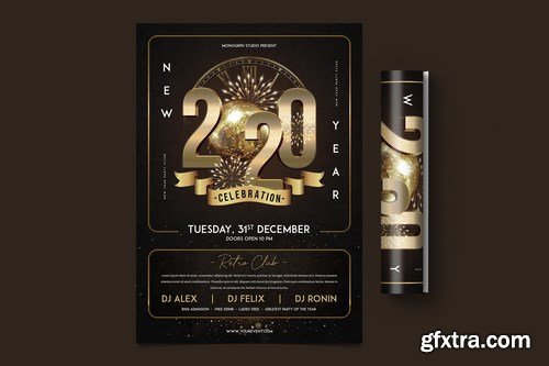 New Year Party Flyer