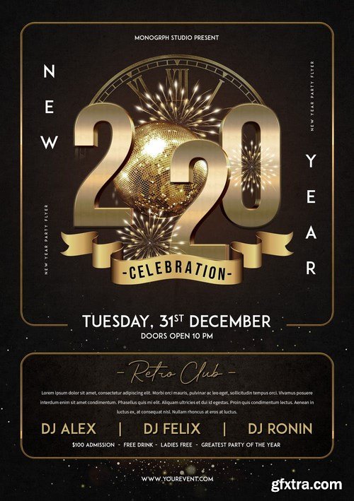 New Year Party Flyer