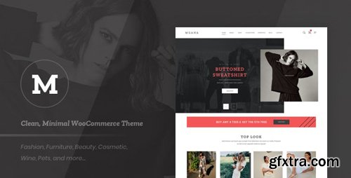 ThemeForest - Mgana v1.0.0 - Clean, Minimal WooCommerce Theme - 25024015