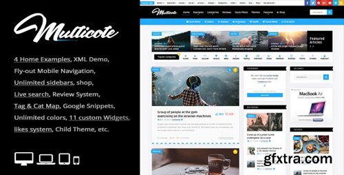 ThemeForest - Multicote v2.1 - Magazine and WooCommerce WordPress Theme - 21534270