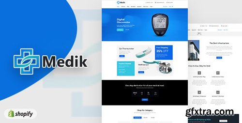 ThemeForest - Medik v1.0 - Medical Shopify Theme - 23116071