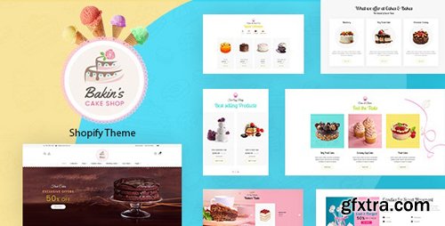 ThemeForest - Bakins v1.0 - Shopify Cake Shop, Bakery Theme - 22913828