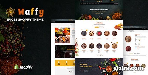 ThemeForest - Waffy v1.0 - Spices, Dry Fruits and Nuts Store Shopify Theme - 24678863