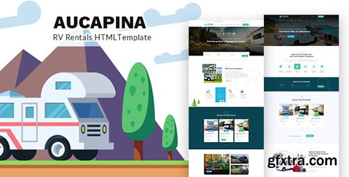 ThemeForest - Aucapina v1.0 - Camping Auto Home HTML Template - 24951710