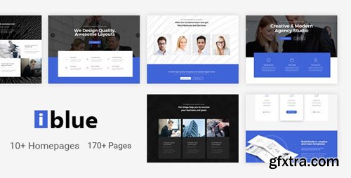 ThemeForest - iblue v1.0 - Responsive Multi-Purpose HTML5 Template (Update: 9 December 19) - 21521514