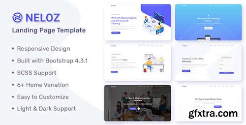 ThemeForest - Neloz v1.0.0 - Landing Page Template - 25227074